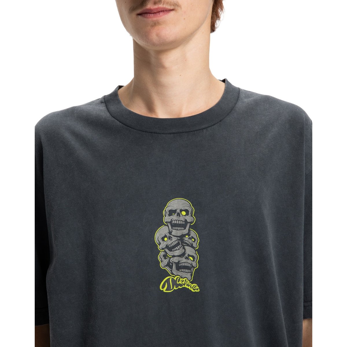 T-shirt à manches courtes LAUGH STACK. noir black, DC SHOES