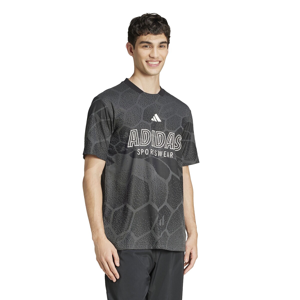 T-shirt manches courtes House Of Tiro noir, ADIDAS SPORTSWEAR