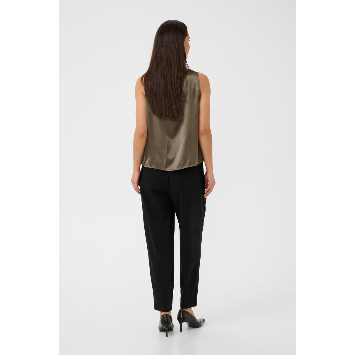 Blouse sans manches marron falcon, CULTURE