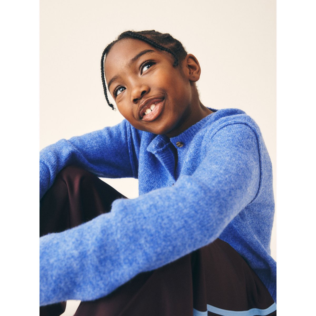 Cardigan douillet bleu cobalt, NEXT