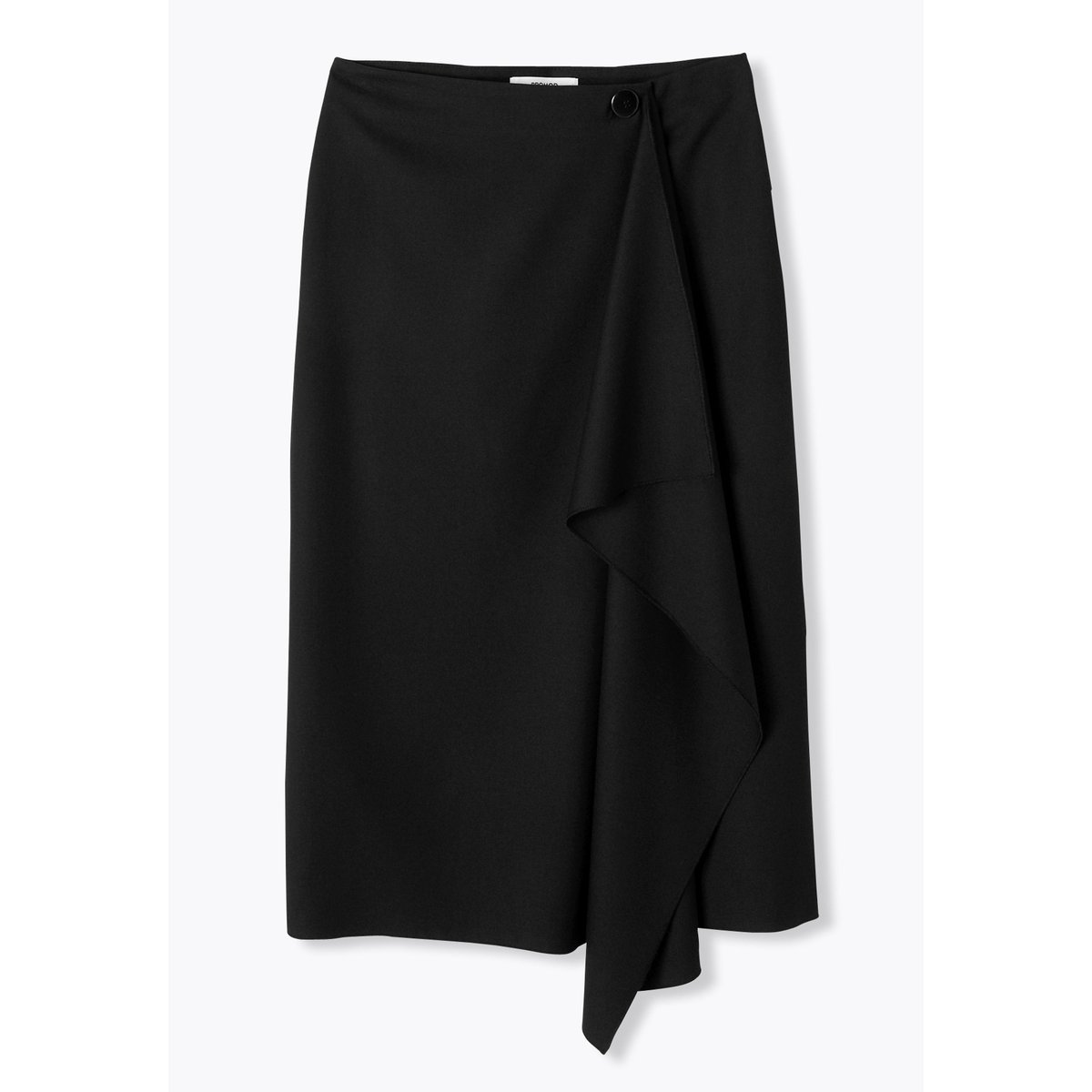 Jupe midi ARCHIVES réédition noir, PROMOD