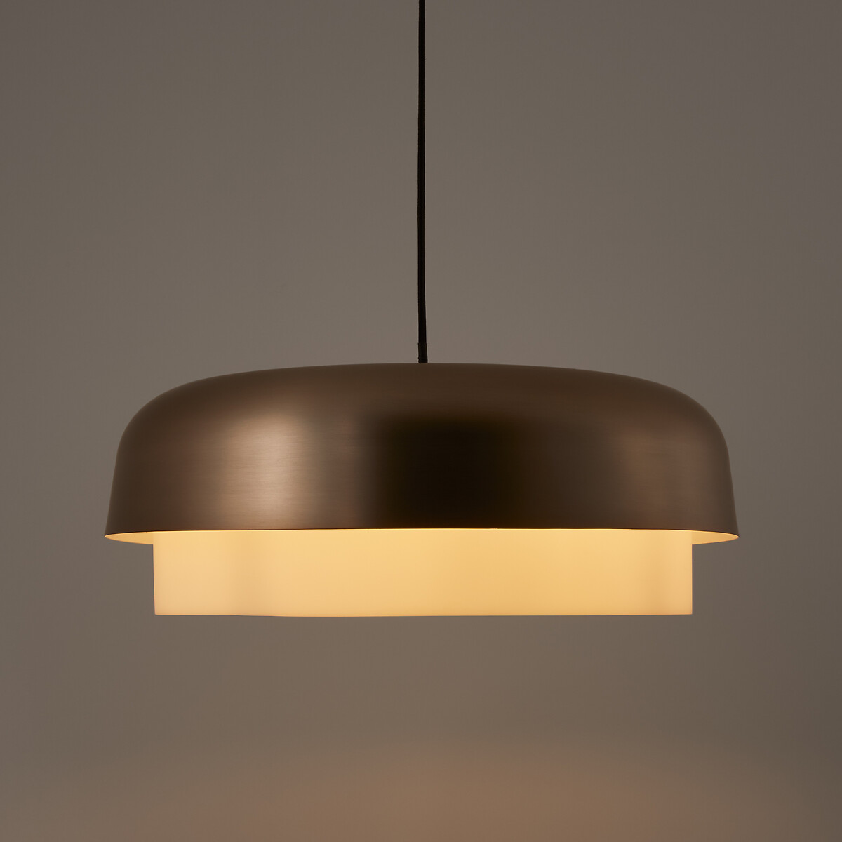 Suspension simple métal finition moka, Clepsos moka, AM.PM