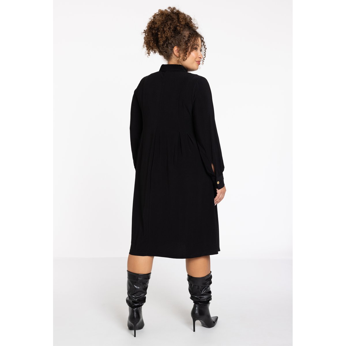 Robe coupe ample noir, YOEK