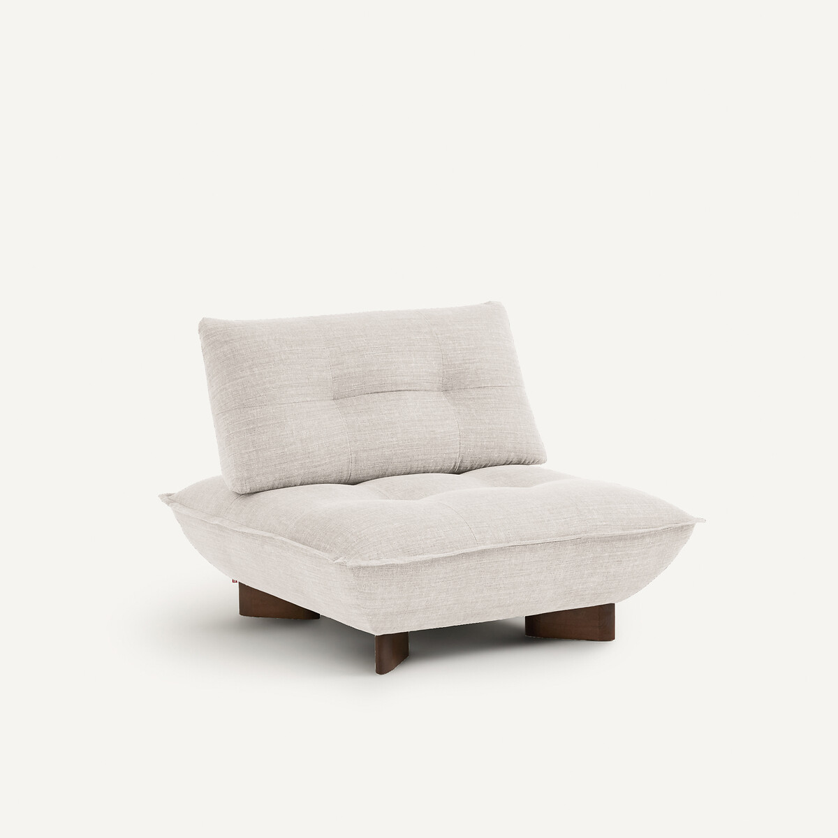 Chauffeuse modulable, en coton et lin, KAORI beige, AM.PM