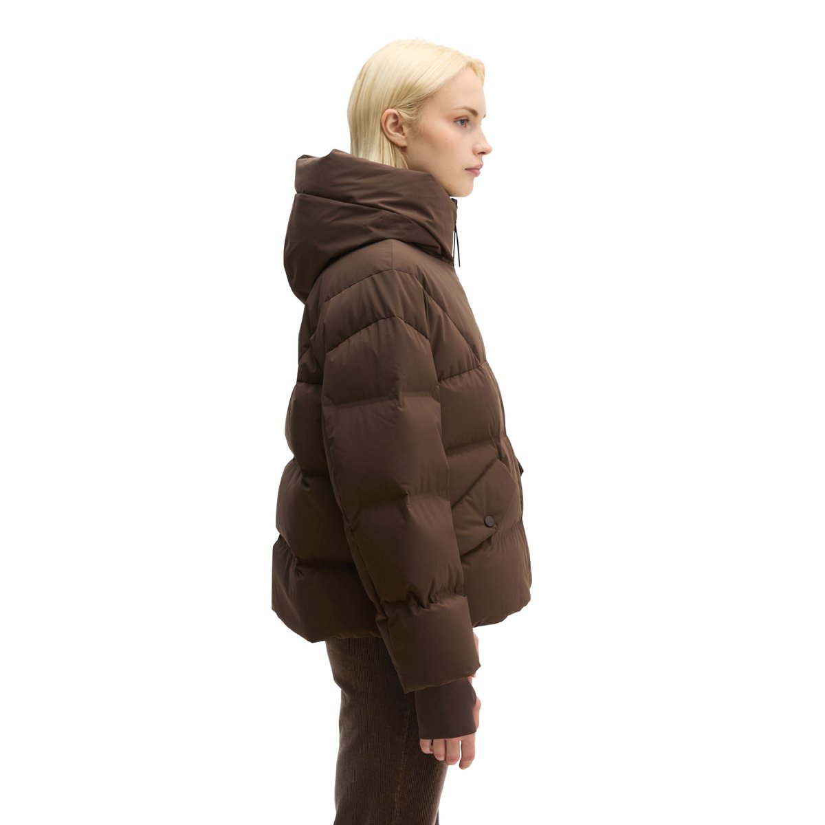 Doudoune MOP x Function relaxed en tissu technique imperméable à deux couches marron, MARC O'POLO