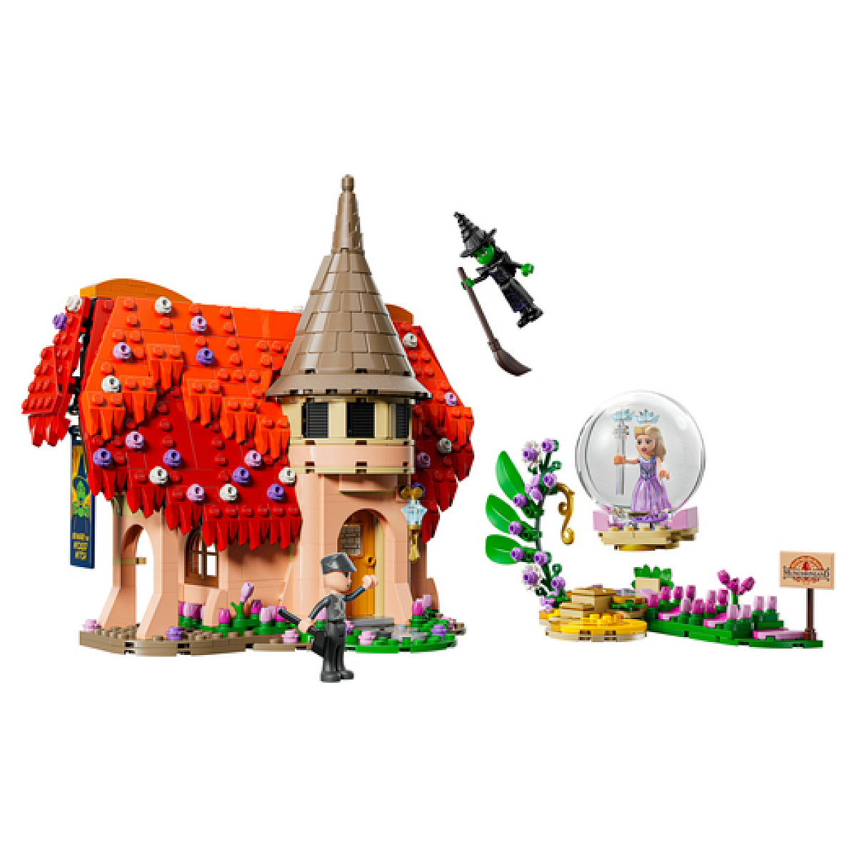 75690 Glinda et Elphaba au pays des Munchkins Wicked couleur unique, LEGO