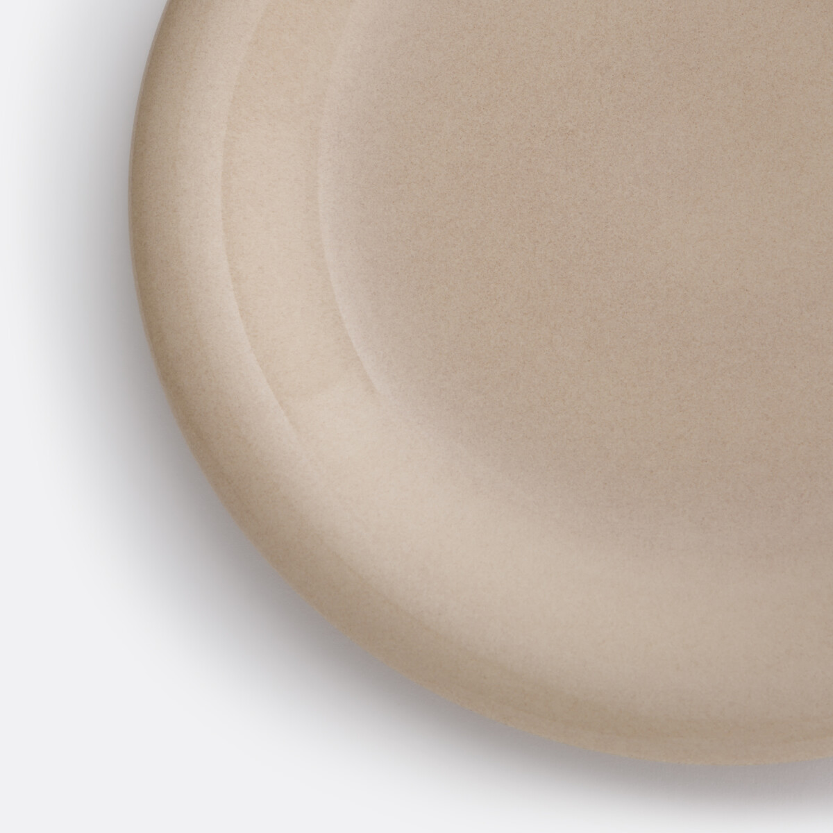 Set di 4 piatti da portata, gres smaltato, Toria beige écru, LA REDOUTE INTERIEURS