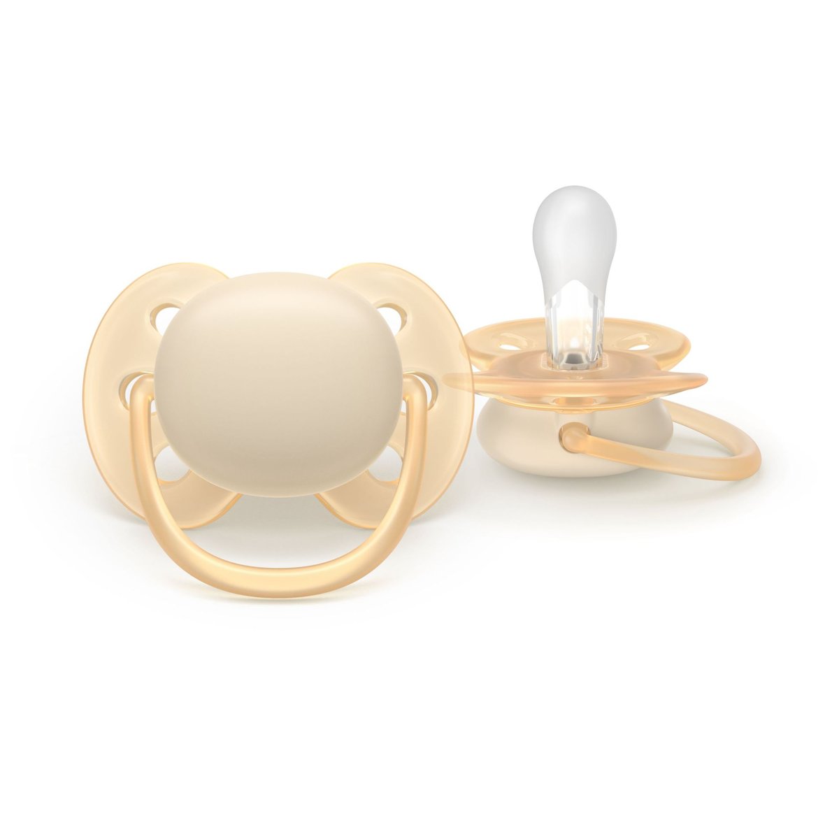 Lot de 2 sucettes Ultra Soft 0-6 mois SCF091/40 couleur unique, PHILIPS AVENT