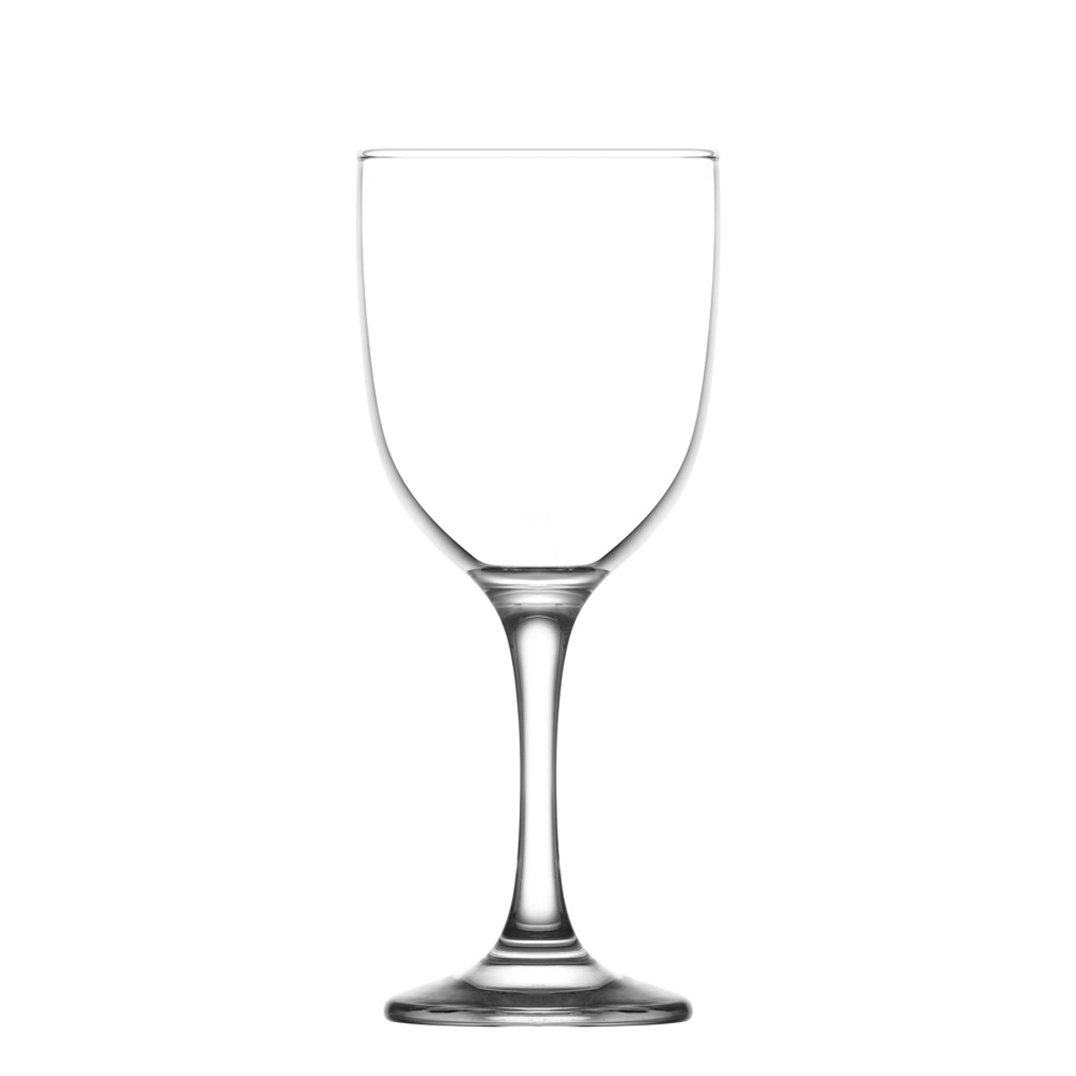 Boîte de 6 verres à pied Toscane 36,5 cl transparent / cristal, TREND'UP