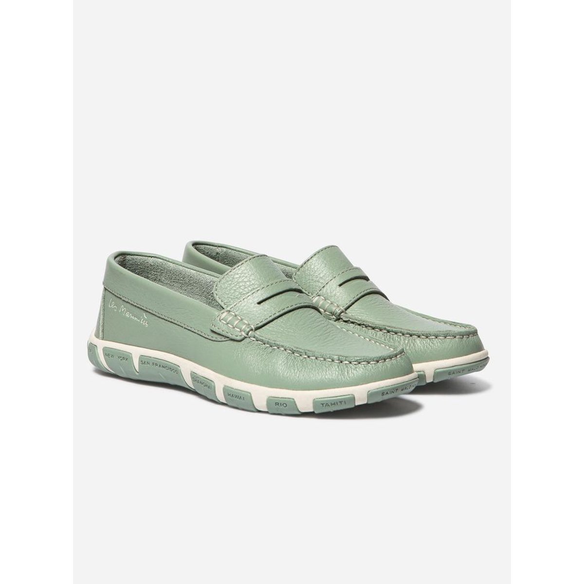 Mocassins JAZABEL argile, TBS
