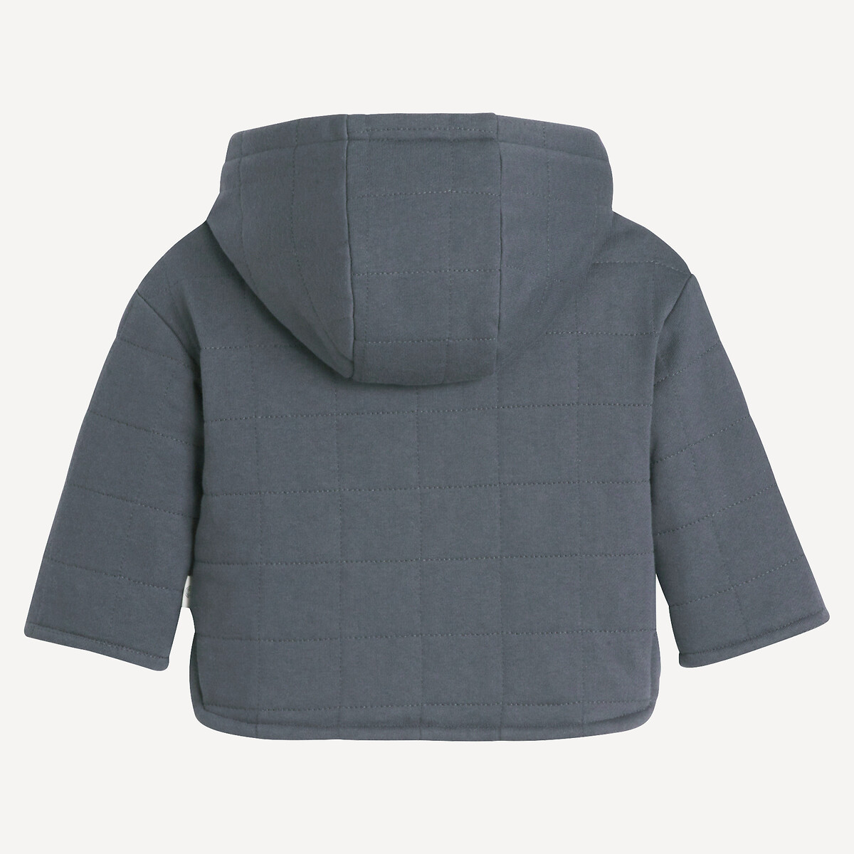 Quilted Fleece Jacket with Fluffy Lining charcoal grey, LA REDOUTE COLLECTIONS