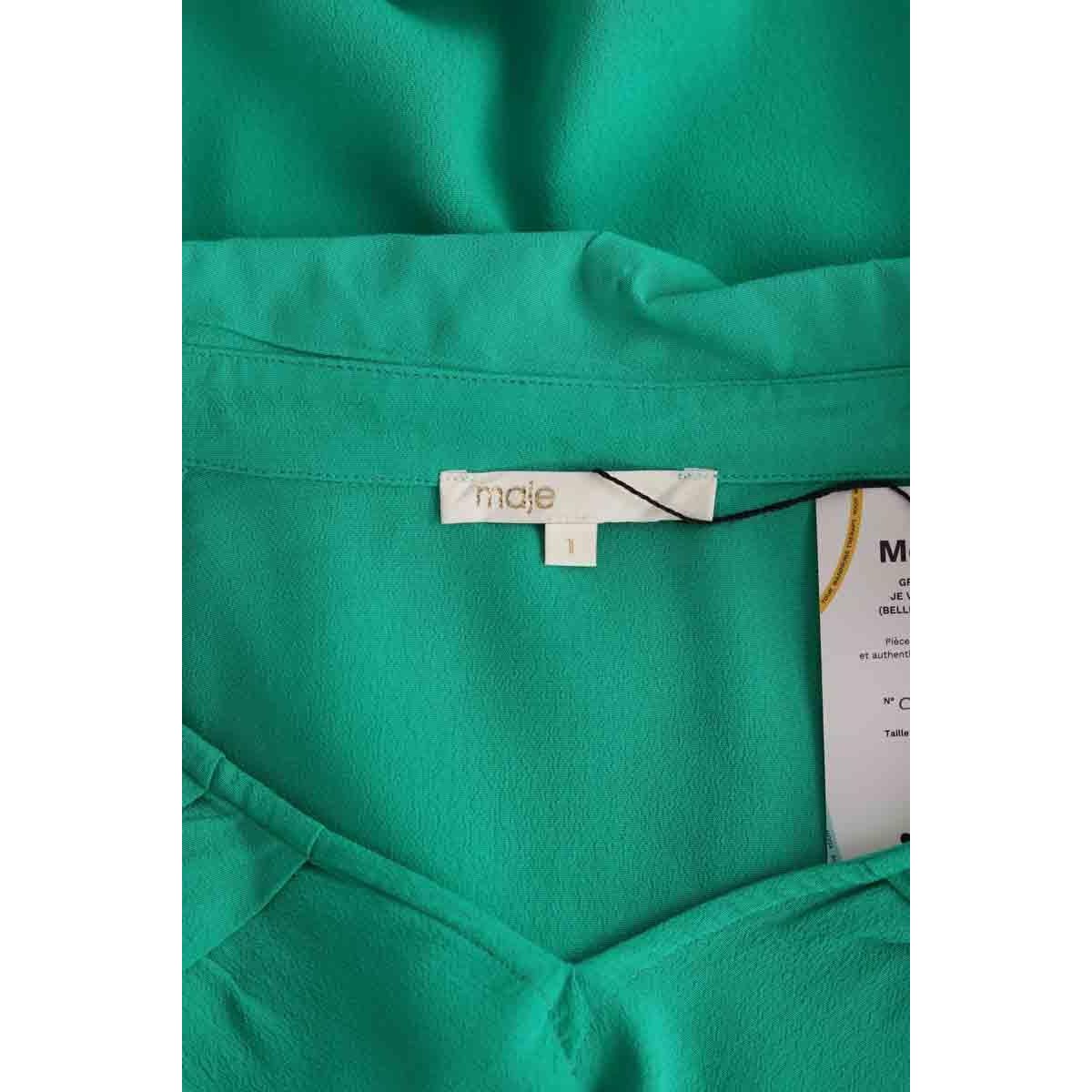 Blouse - Très Bon État vert, MAJE