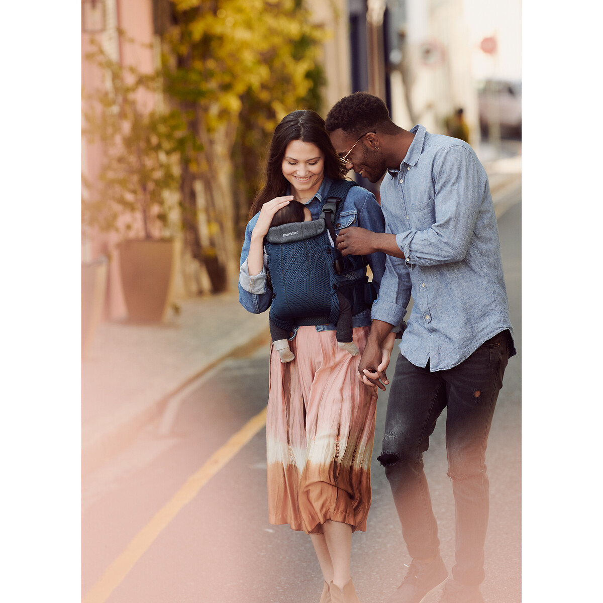 Porte bébé harmony mesh 3d bleu marine, BABYBJORN