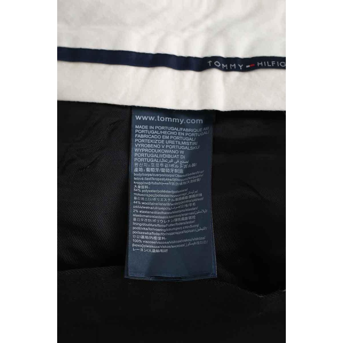 Pantalon large - Très Bon État noir, TOMMY HILFIGER