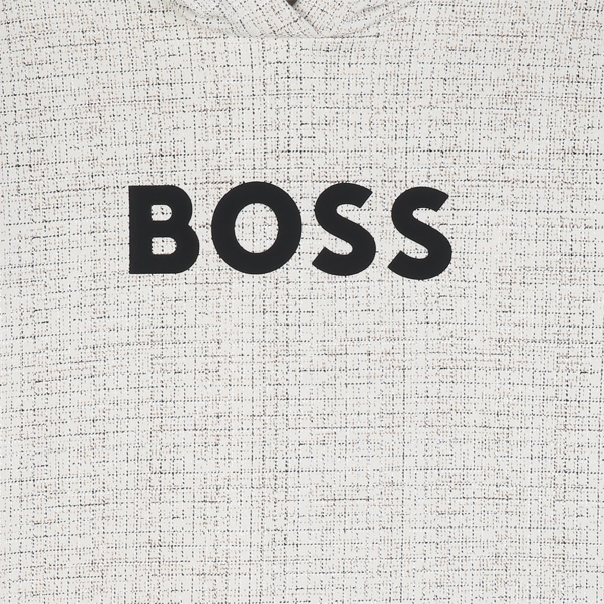 Sweat à capuche ivory, BOSS KIDSWEAR