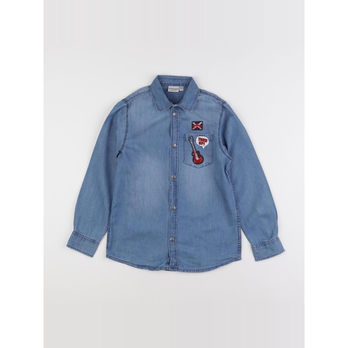 Chemise - Très bon état bleu, VERTBAUDET