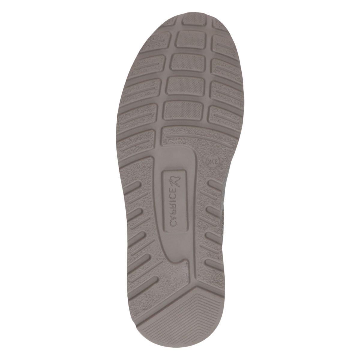 Basket en cuir marron muscade cuir, CAPRICE