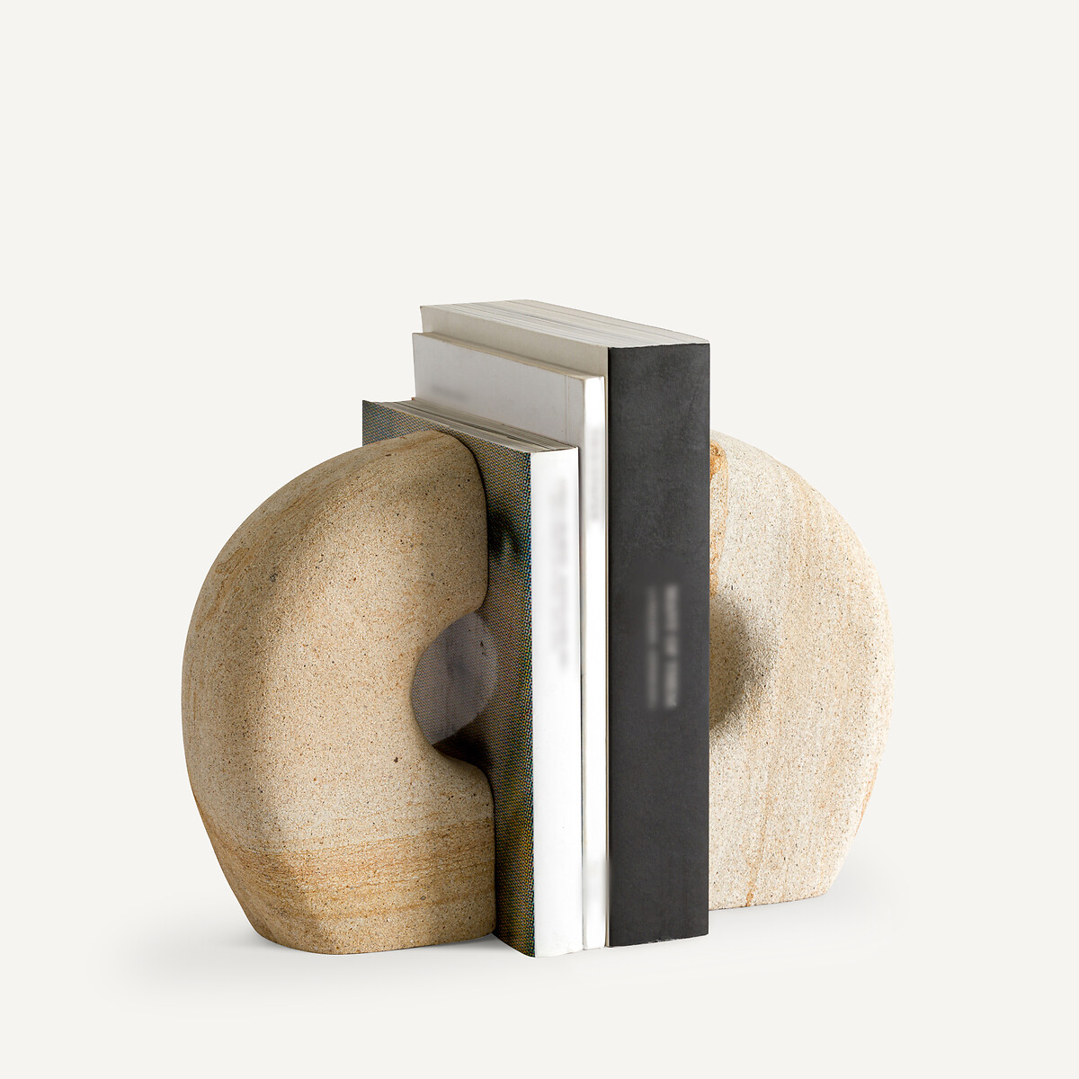 Lot de 2 serre-livres, Sandsti beige, AM.PM