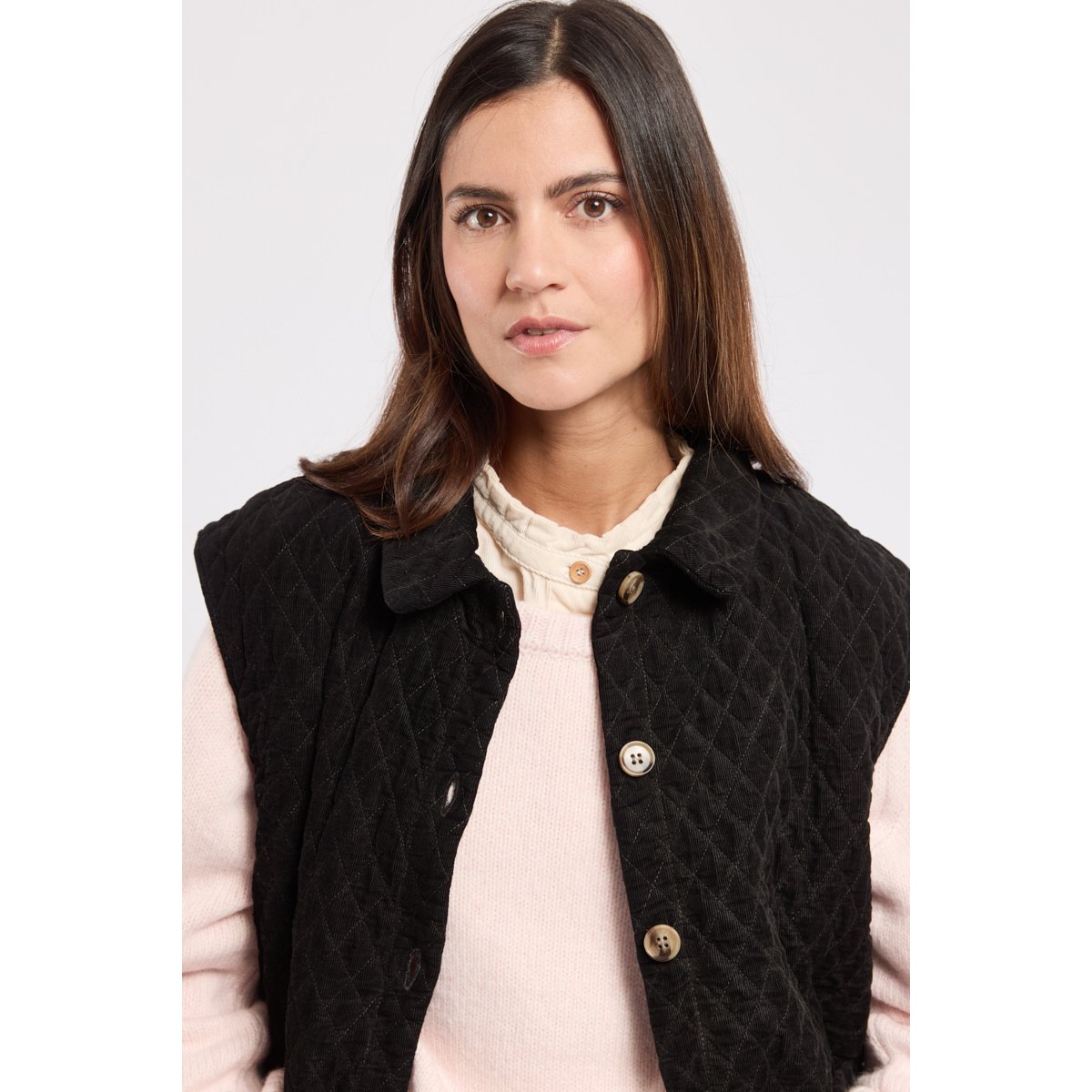 Veste sans manches Héritage en coton HERITAGE noir, ARMOR-LUX