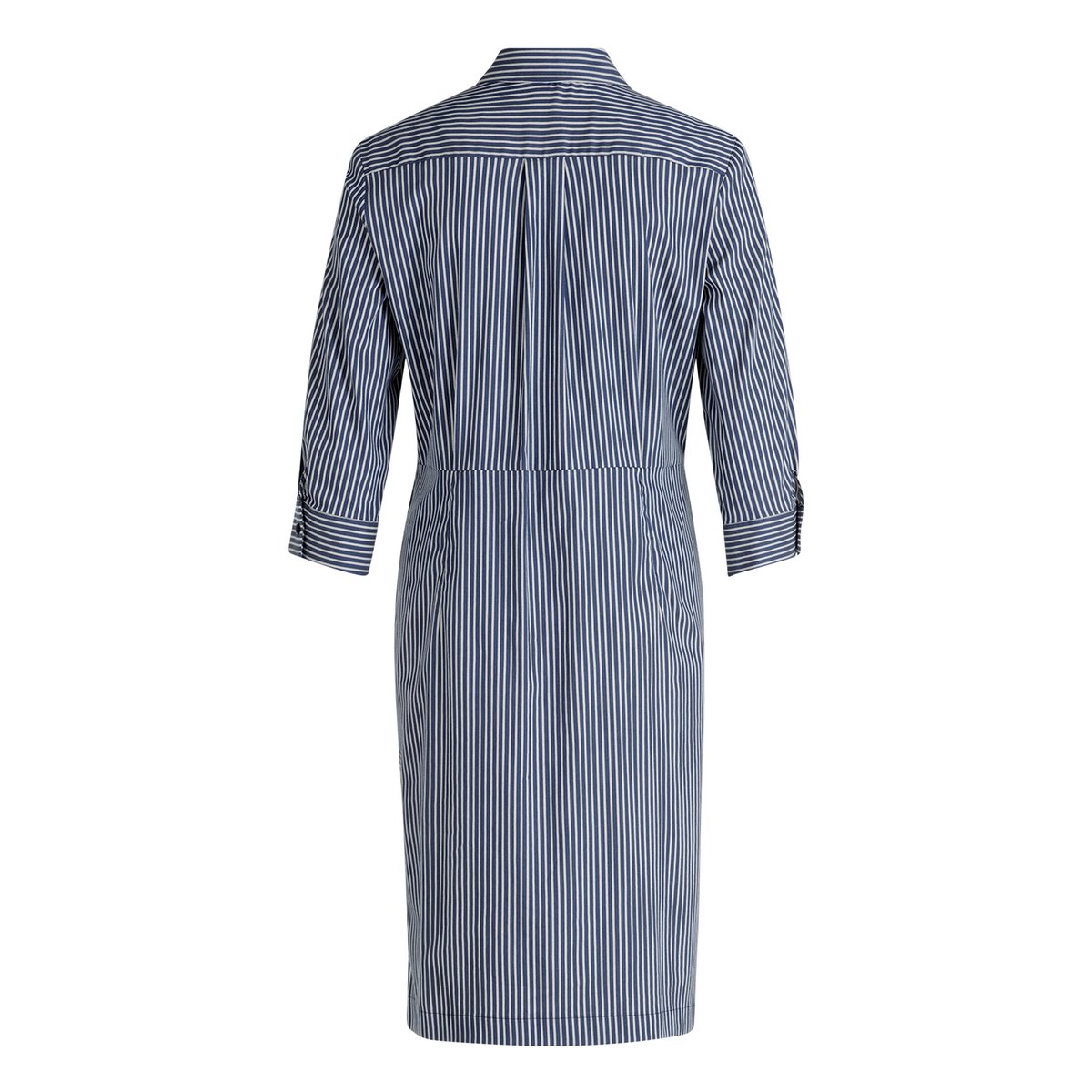 Robe-chemisier à poches extérieures bleu/blanc, BETTY & CO