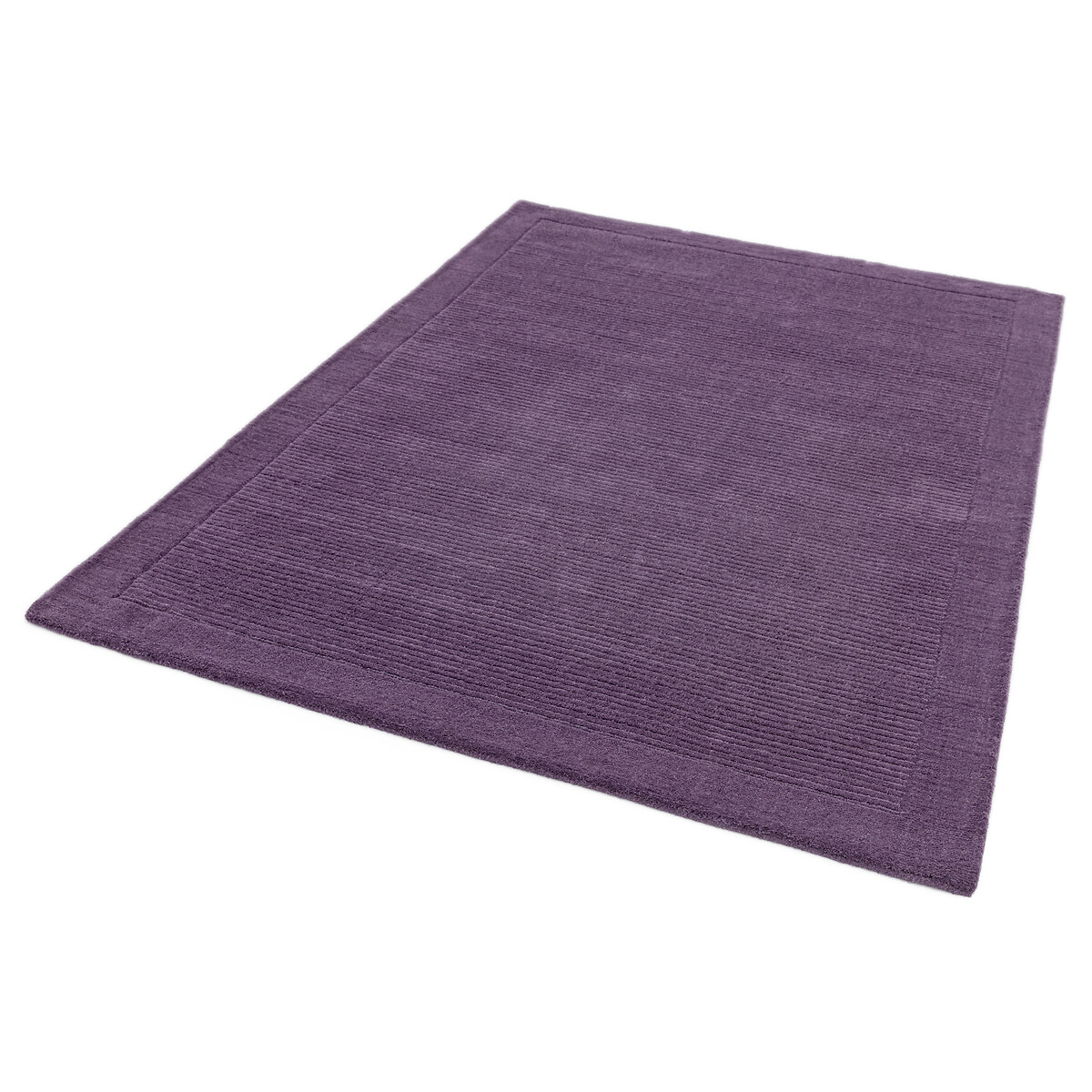 Hand Woven Wool Rug purple, SO'HOME