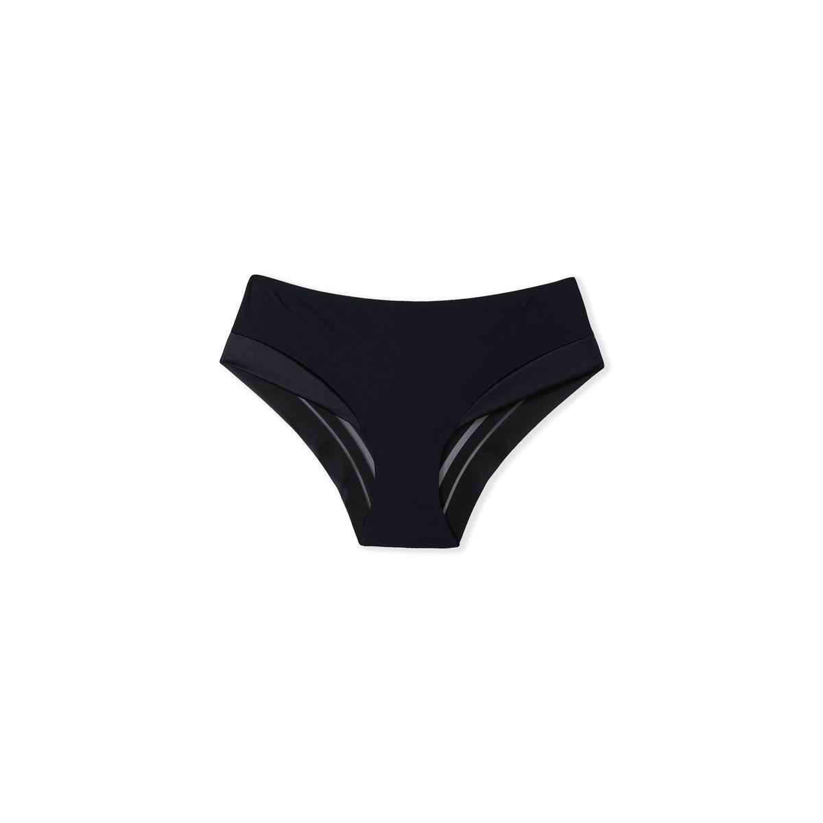 Shorty en microfibre satinée PURE ECLAT noir, ETAM