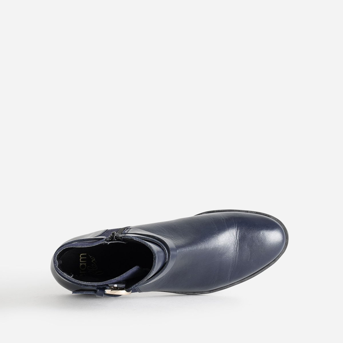 Boots en cuir BIBETA marine, ERAM