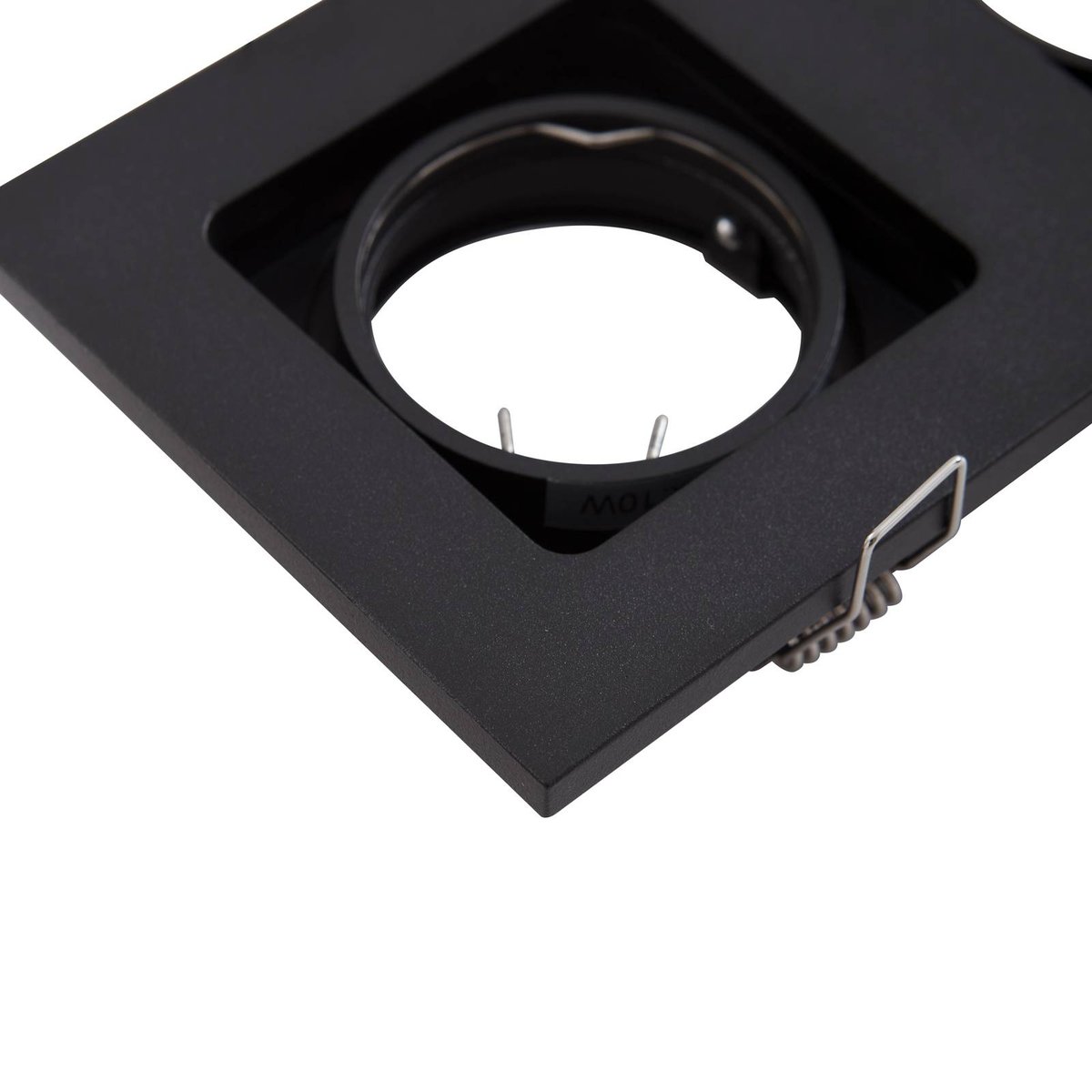 Projecteur, spot en métal moderne, Thorid noir, LINDBY