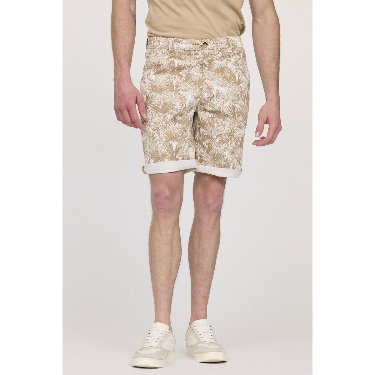 Short coton straight NARO marron, LEE COOPER