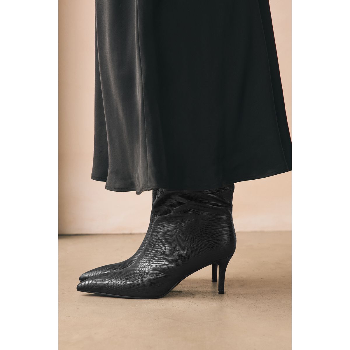 Bottes souples à bout pointu forever comfort® noir, NEXT