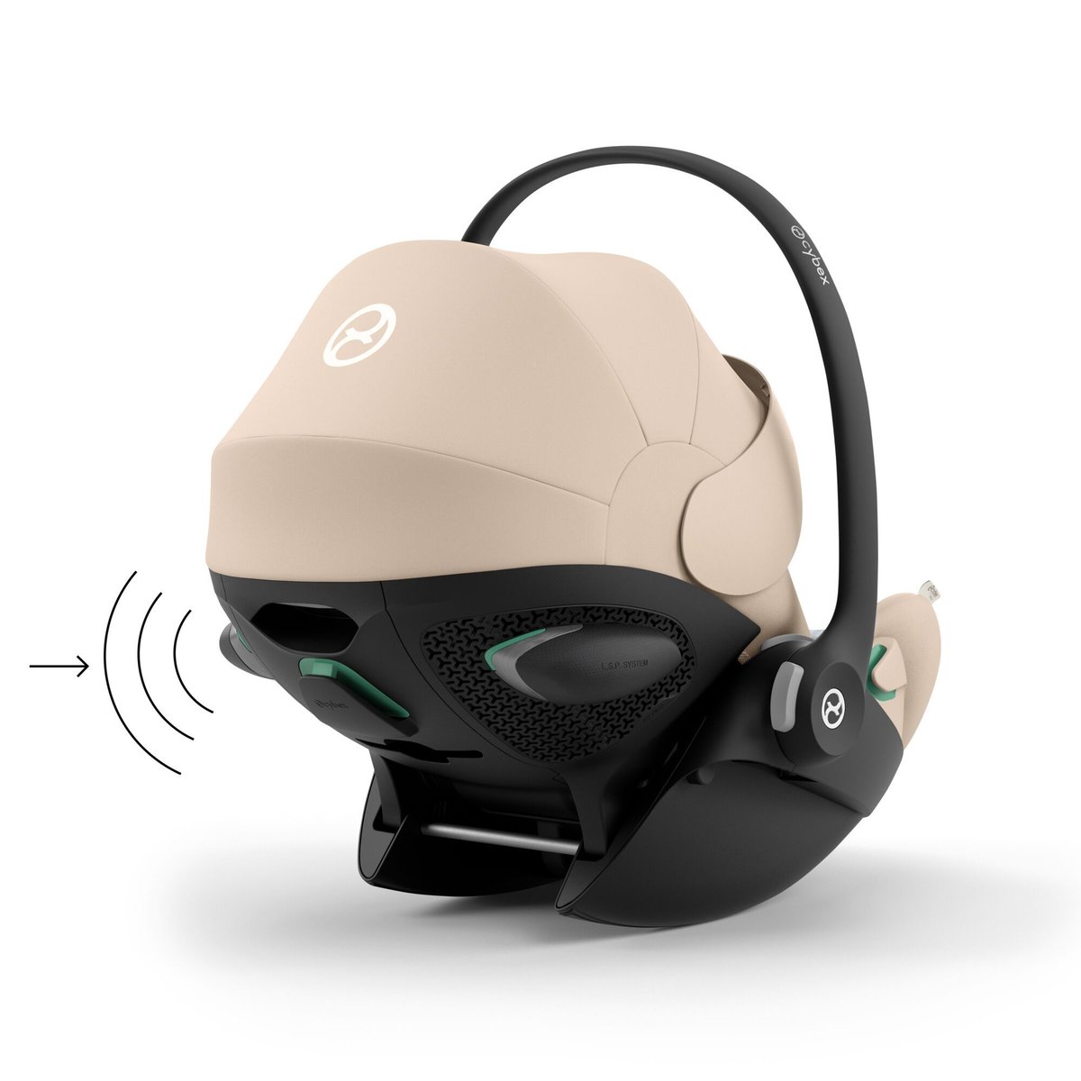 Siège auto Cloud G3 i-Size beige almond, CYBEX
