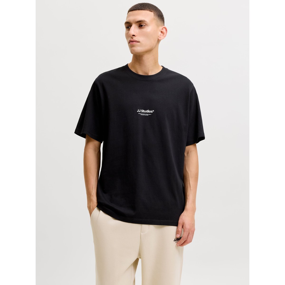 T-Shirt white 1, JACK & JONES