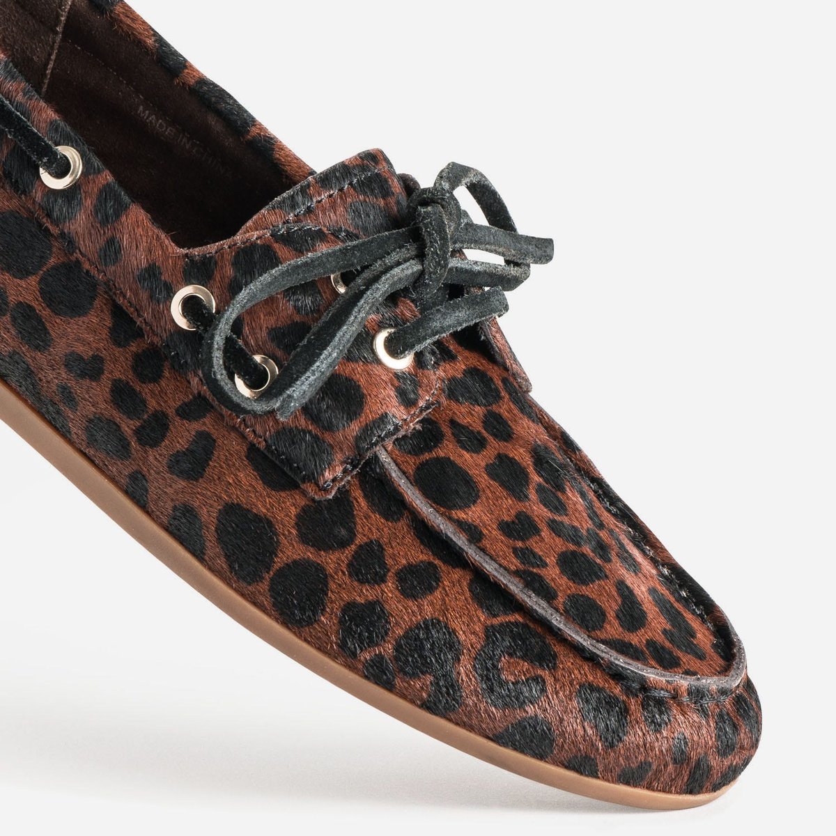 Derby en cuir GENTILLEE leopard, ERAM