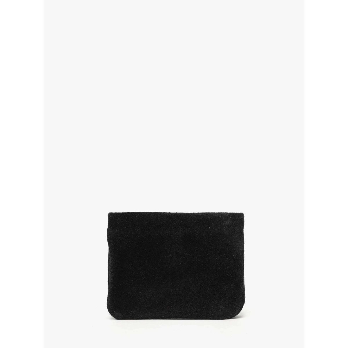 Porte-monnaie Velvet cuir nero, MILANO
