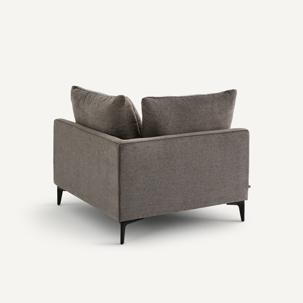 Canapé d'angle en polyester mélangé, MODERNISTE gris stone, EMMANUEL GALLINA X AM.PM
