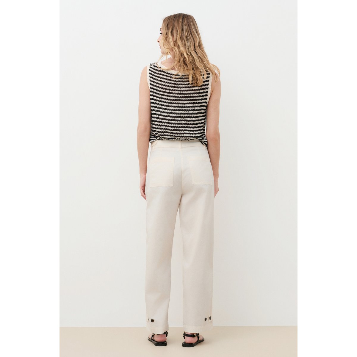 Pantalon Paragon creme, CAROLL