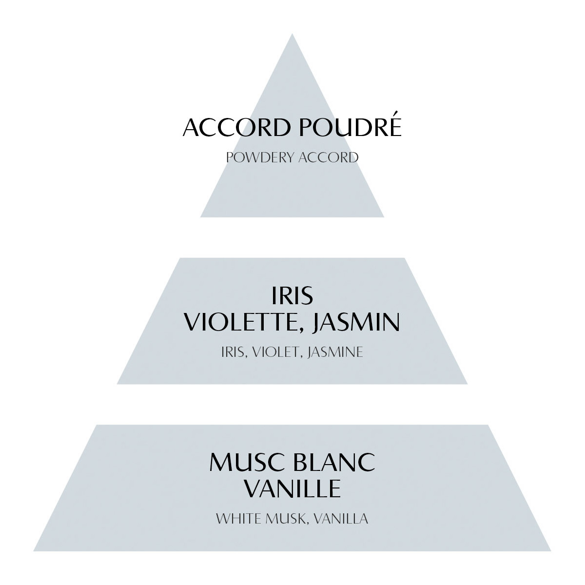 Décor parfumé Cloche Musc Irisé RUBANS DE FÊTE blanc, MATHILDE M
