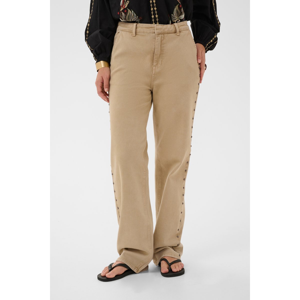 Jeans beige travertine, CREAM