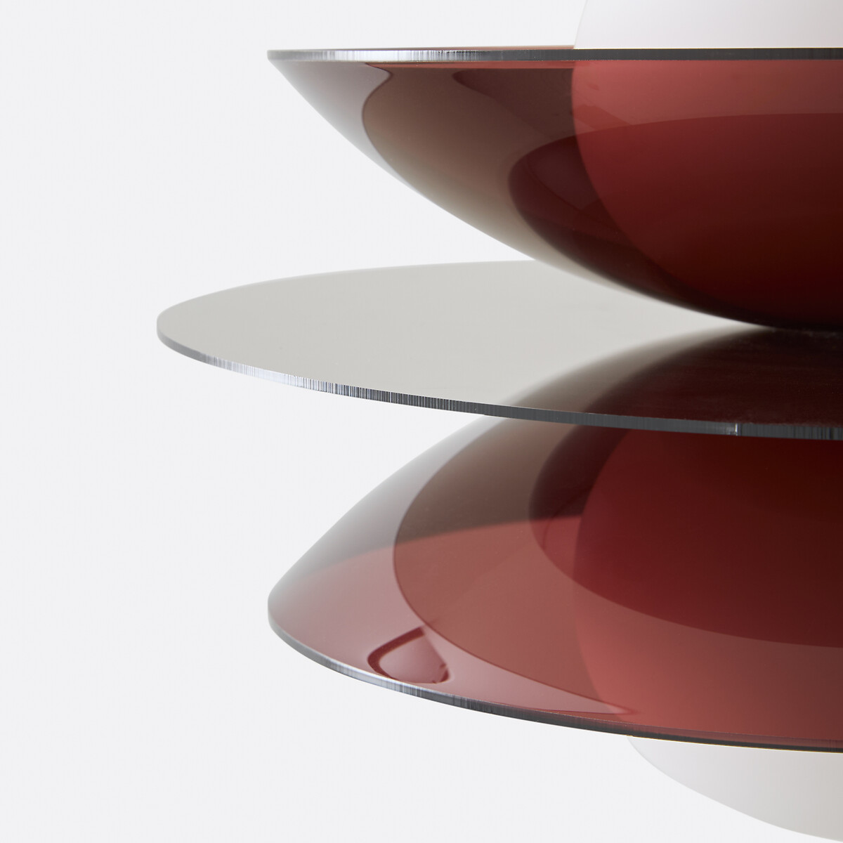 Okara Ceiling Light in Plexiglass and Opaline Glass auburn, LA REDOUTE INTERIEURS