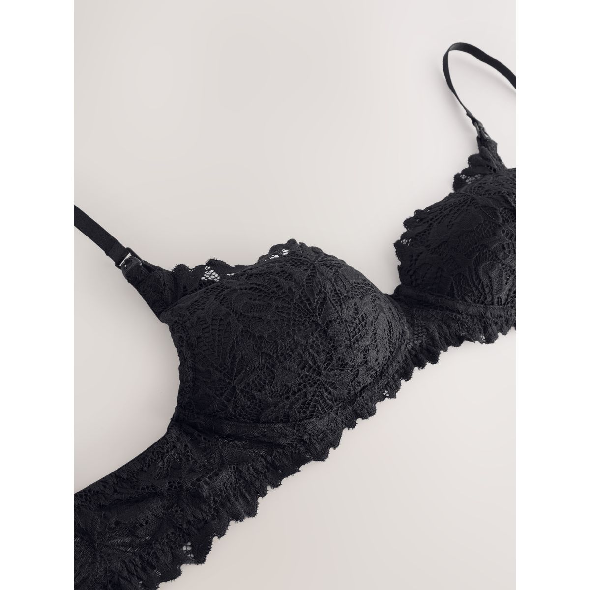 Soutien-gorge dentelle maternité/allaitement noir, NEXT