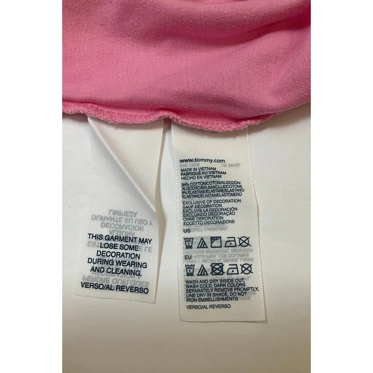 Polo - Très Bon État rose, TOMMY HILFIGER