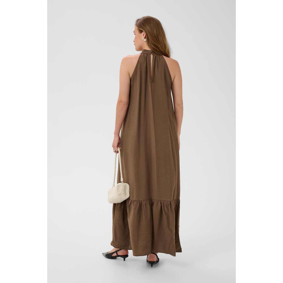 Robe marron carafe, KAFFE