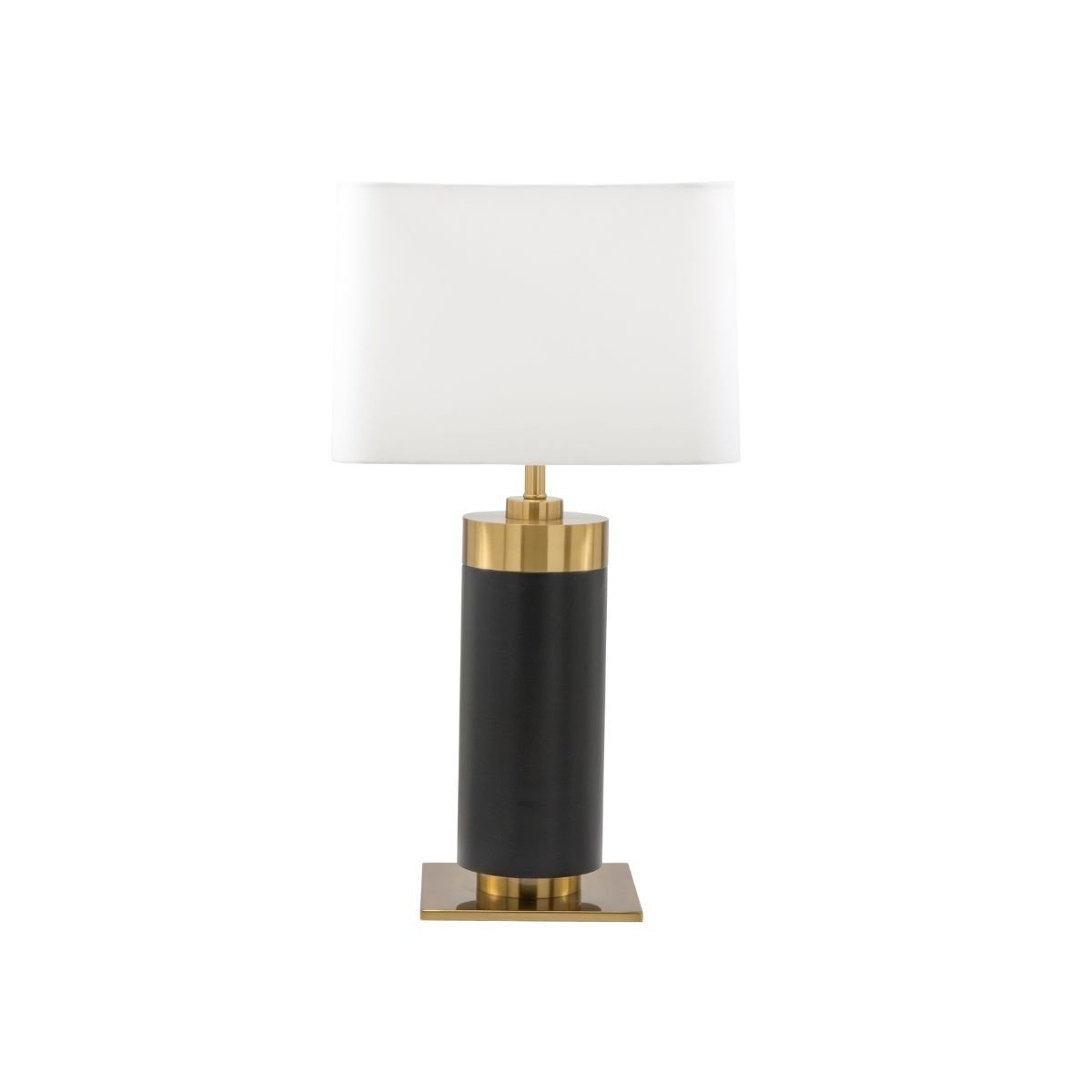 Lampe à poser en métal noir et finition laiton doré H73 cm - VENDOME noir, SIGNATURE