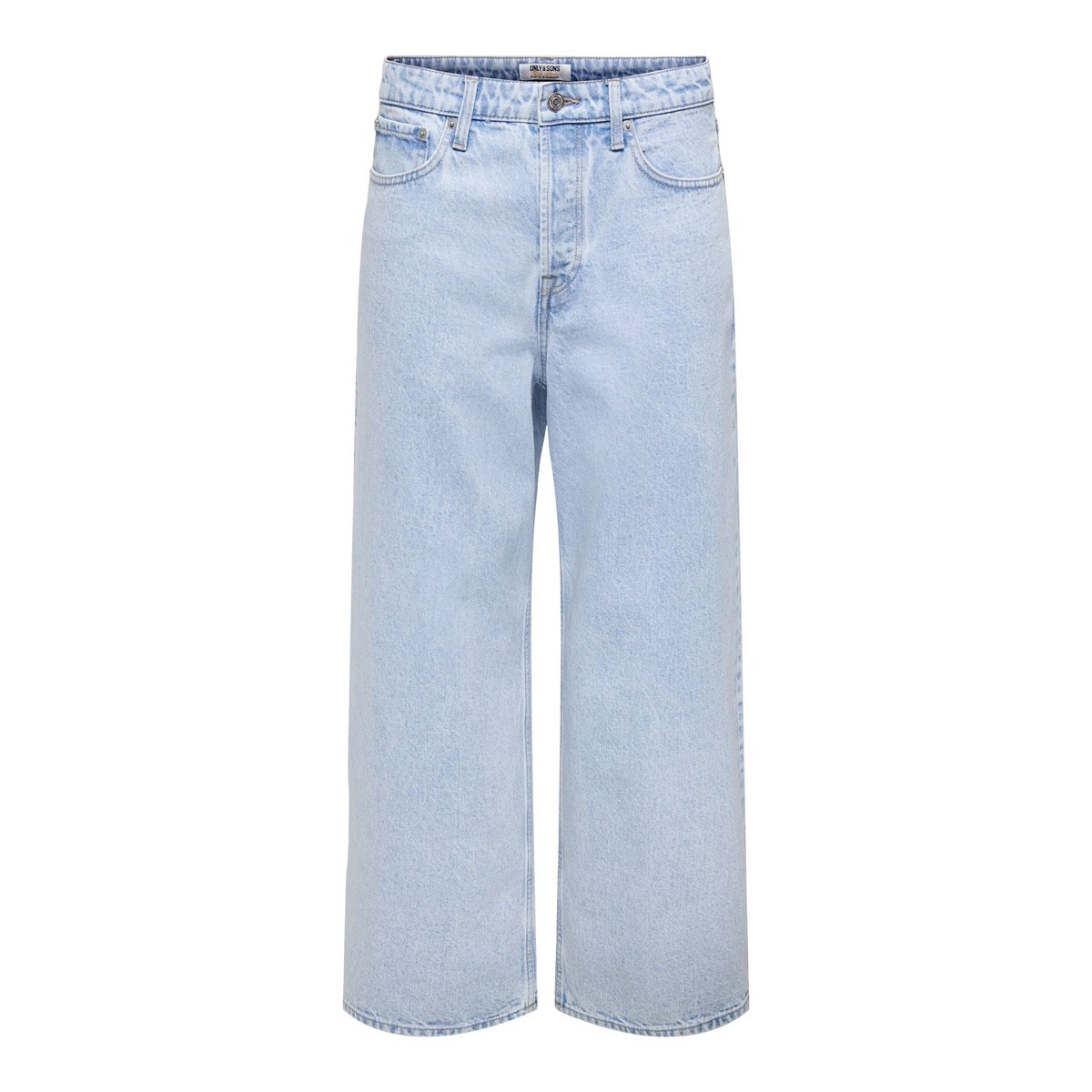 Jean À Jambe Large light blue denim, ONLY & SONS