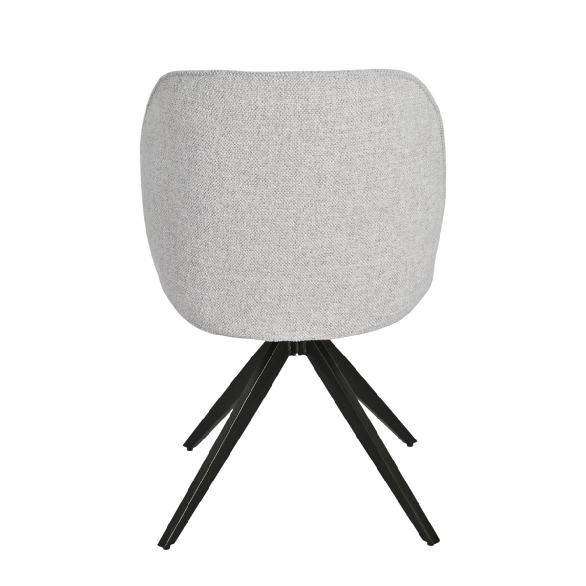 Chaise repas tissu beige, ZAGO