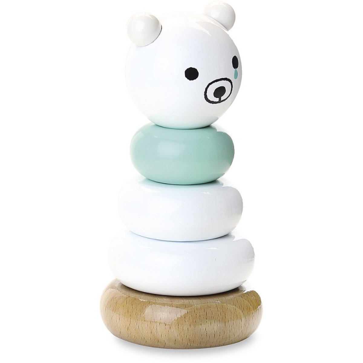 Empilable Sora Bear Shinzi Katoh blanc, VILAC