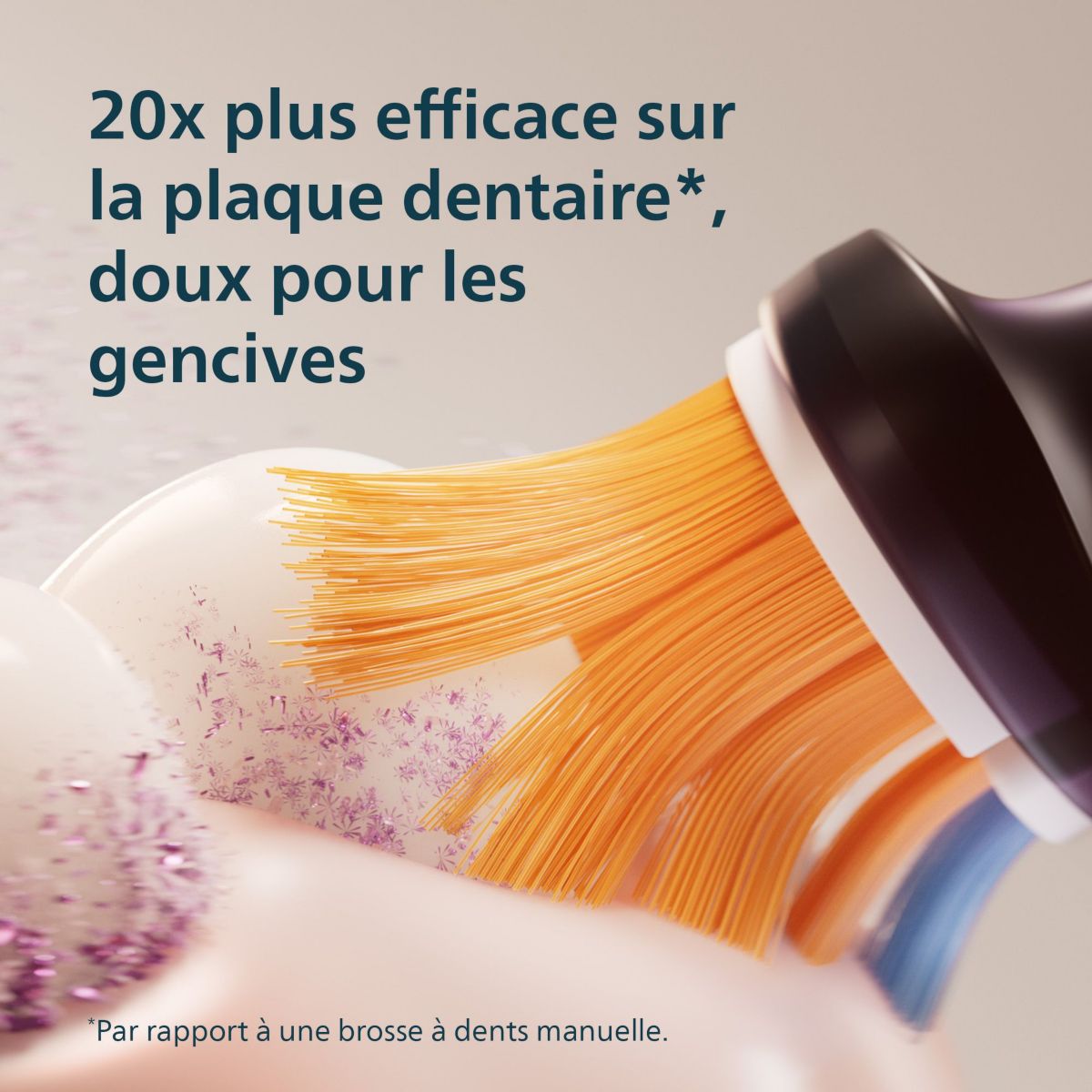 Brosse à dents électrique Sonicare Diamondclean Prestige 9900 HX9992/12 bleu, PHILIPS