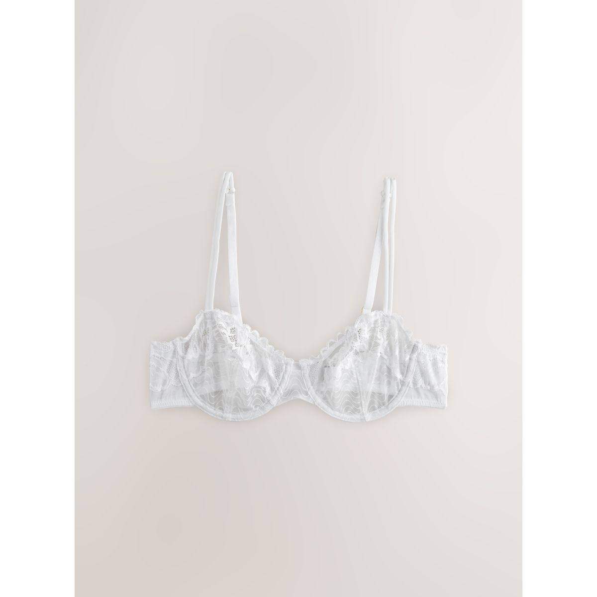 Soutien-gorge balconnet dentelle, lot de 2 rose/blanc, NEXT
