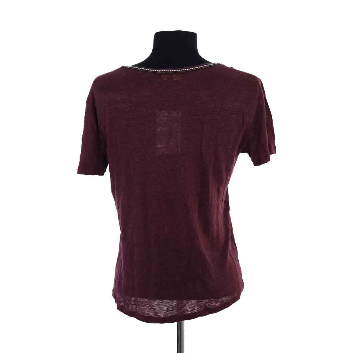 T-shirt - Bon État violet, MAJE
