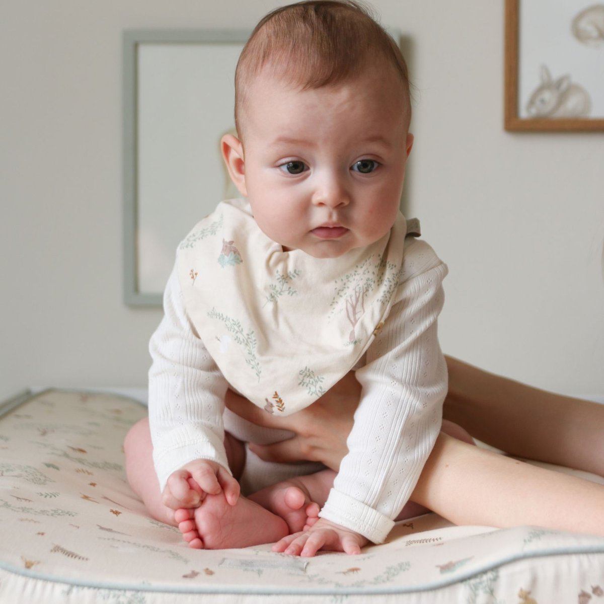 Matelas à langer bébé blanc, CAM CAM